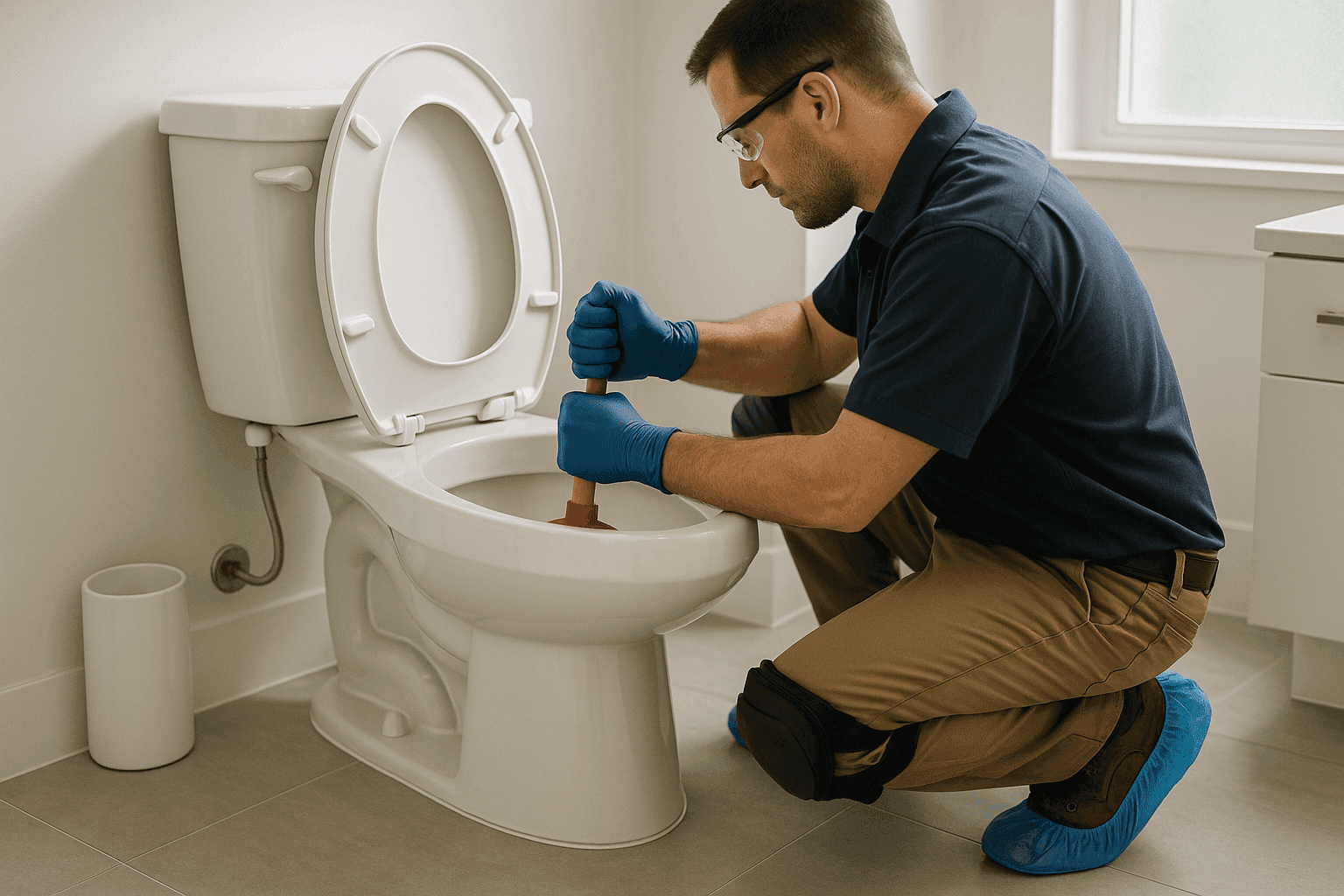How to Unclog a Toilet Safely (And When to Call a Pro)